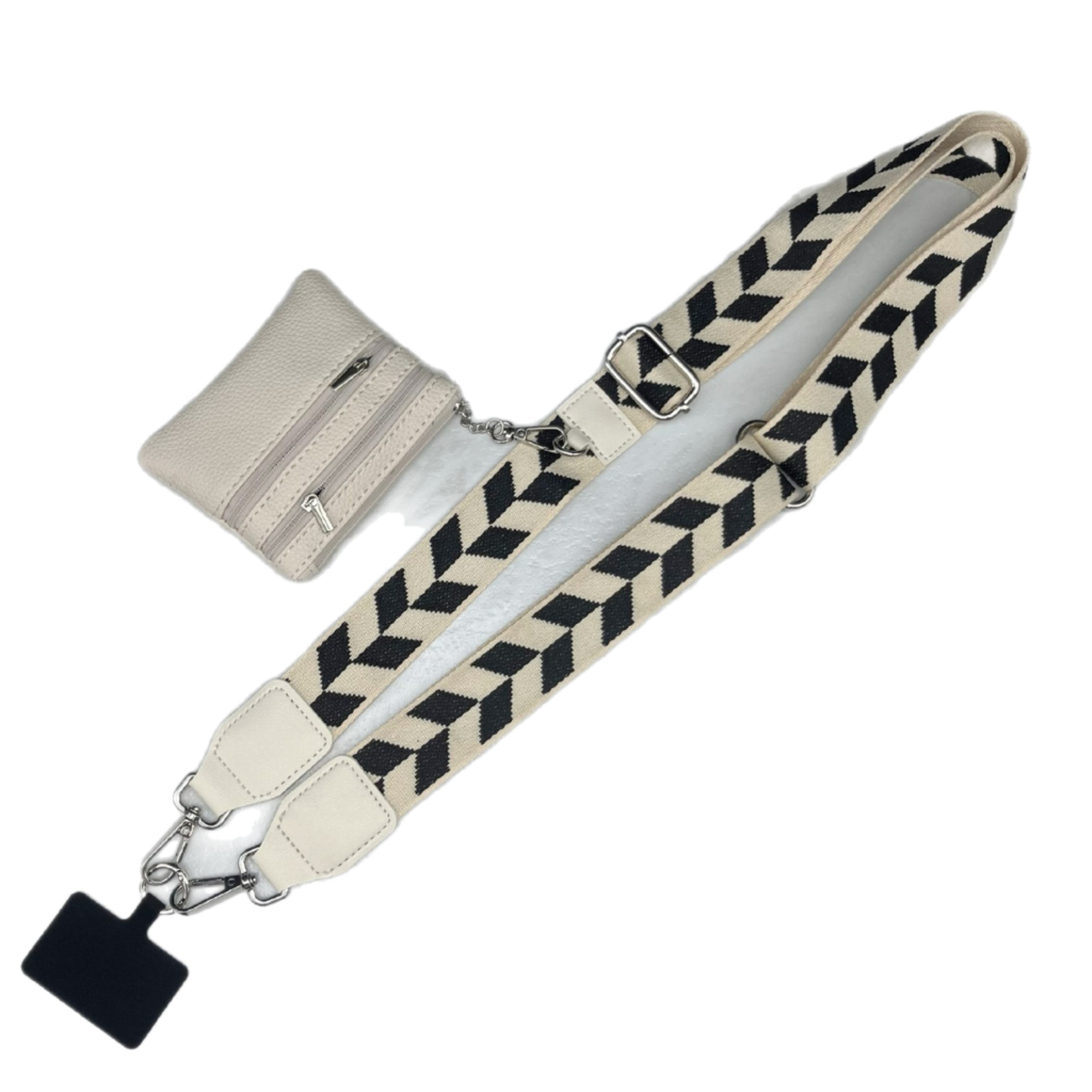 Crossbody Bag Strap with Mini Coin Purse