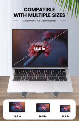 Foldable Aluminum Laptop Stand
