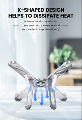 Foldable Aluminum Laptop Stand