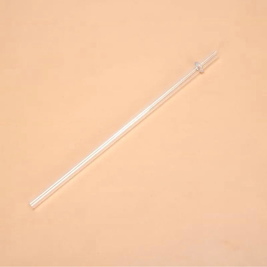 Glass Tumbler 16oz with Bamboo Lid and Straw